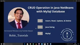 CRUD Operation in Java NetBeans with MySQL Database Complete Student Information Management System