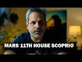 Mars in the 11th house in Scorpio for Capricorn Ascendant in Astrology
