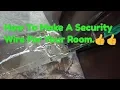DIY How To Make A Security Wire For Your Room
