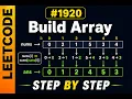 LeetCode 1920 Build Array from Permutation Explained Step by Step C