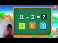 Preschool Math Learn subtraction from 0-20 with teachers P 1 - 10 minutes for math each day