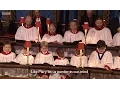 Christians Awake Salute the Happy Morn Tune Yorkshire at Westminster Abbey