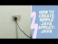 CREATE HELLO WORLD APPLET JAVA BEGINNERS APPLET ON NETBEANS TUTORIAL SIMPLE PROGRAM INTRO