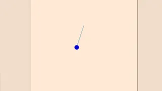 Animation of Second Order ODE solution for Simple Pendulum