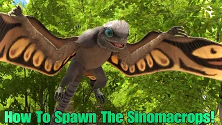 How To Spawn The Sinomacrops In Ark Lost Island