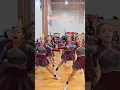 🏀 HERE THEY COME ❤️🩶 #cheer #cheerleading #basketball #shorts