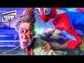 Into The Spiderverse Meeting Peter B Parker MOVIE SCENE With Captions