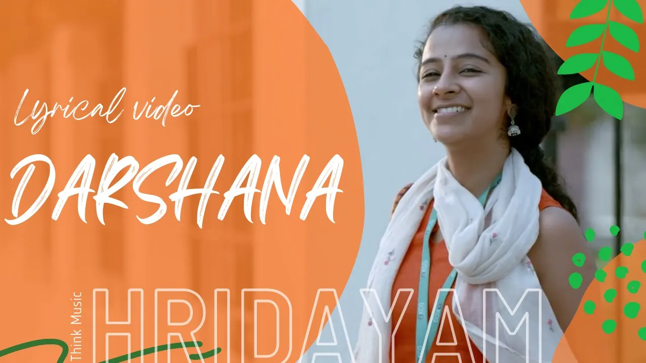 Darshana - Hridayam - Lyrical Video | Vineeth | Pranav Mohanlal | Darshana Rajendran | Cuda Lyrics🎵🎶 Darshana - Hridayam - Lyrical Video | Vineeth | Pranav Mohanlal | Darshana Rajendran | Cuda Lyrics🎵🎶