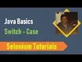 19C Java Basics for Selenium - Switch Case Statements in java