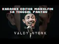 Lagu Karaoke Sa tinggal pantau original valdy nyonk #music karaoke