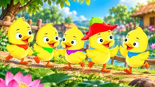 Đàn Vịt Con Lông Vàng - Các các các cạc cạc cạc - Nhạc Thiếu Nhi Sôi Động Vịt Mẹ Đàn Con
