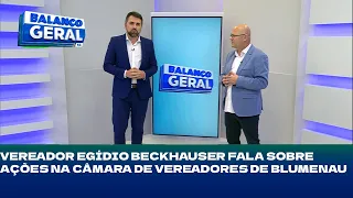 Minuto Cidadania: vereador Egídio Beckhauser fala sobre ações na Câmara de Vereadores de Blumenau