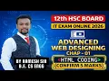 12th HSC IT 2026 5 Marks HTML Coding Questions LMR Last Moment Revision