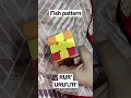 Fish pattern algorithm in Rubik s cube