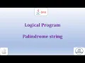 17 - Palindrome String