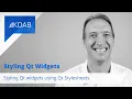 Styling Qt Widgets Using Qt Stylesheets