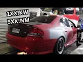 NA BA FALCON goes on the DYNO