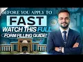 FAST Registration Form How to Fill FAST 2026 Form FAST Merit List FAST Important Topics Fast