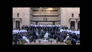 يا آل بيت النبي الطيب العربي أداء كبار منشدين حلب الشهباء 