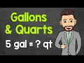 Gallons Quarts Gallons to Quarts Quarts to Gallons How Many Quarts in a Gallon