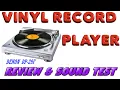 Vinyl Record Player, Review \u0026 Sound test of #Denon- DP29f, विनाइल प्लेयर कैसे काम करता है