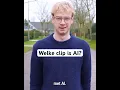 Welke clip is AI? 🤔 Let zeker goed op de details! 😂