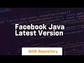 facebook java latest version