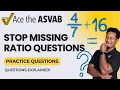 ASVAB Arithmetic Reasoning Mastering Ratios Proportions Step-by-Step Solutions