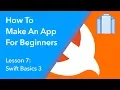 How to Make an App for Beginners - Lesson 7 Classes