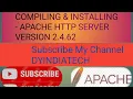 Building a Web Server Installing Apache HTTPD 2 4 62 on Linux