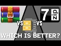 WinRAR vs WinZip vs 7-Zip - Which Is Best in 2026