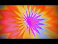 Psychedelic Hypnotic Neon Flower – Trippy Visual Background | Silent
