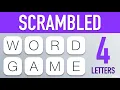 Scrambled Word Games - Guess the Word Game 4 Letter Words