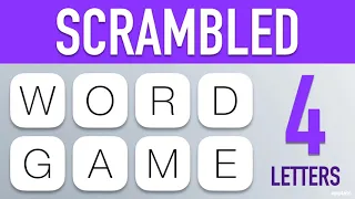Scrambled Word Games - Guess the Word Game 4 Letter Words