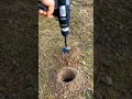 Lagu Cara mudah gali lubang tanam menggunakan mata bor tanam