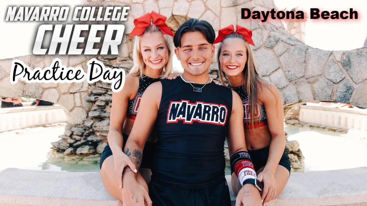 Daytona 2021 - Navarro Cheer practice day!