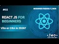 React Project Setup in 2026 Vite vs Create React App CRA -Which Should You Use