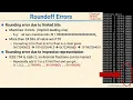 L25 03 Floating Point Roundoff Errors