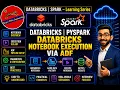 84 Databricks Pyspark Azure Data Factory Azure Databricks Execute Notebook Via ADF