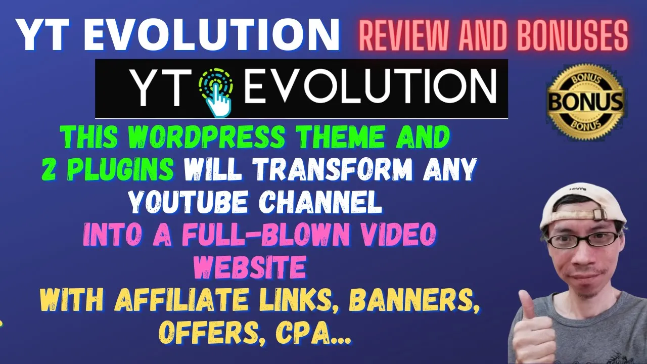 YT Evolution Review????Auto Create Blog Posts And Monetize Your Site: Affiliate Links, Banners,CPA