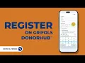 Activating a Grifols Plasma Referral Code