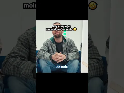 Billy craque en moins d'une seconde 🤣