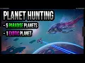 2 hours of No Man s Sky planet exploration 5 Paradise planets No Commentary