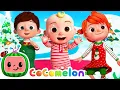 Download Lagu WIGGLE to Jingle Bells With Baby JJ🎄 | Christmas Dance Party | CoComelon Nursery Rhymes \u0026 Kids Songs