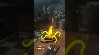 Life Doodles Fire Monster Lifedoodles Doodle Shorts Fire Monster Doodleart Cartoon 