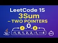 Master 3Sum - LeetCode 15 Two Pointers Trick for FAANG Interviews