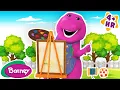Download Lagu Drawing \u0026 Painting with Barney | Art \u0026 Creativity for Kids | NEW  Compilation | Barney the Dinosaur