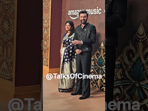 Actor #RanbirKapoor Actress #SaiPallavi Arrival For #Ramayana Movie #RamayanaAudioLaunch AmazonMusic