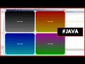 Java - How to Create JPanel With Gradient Background Color And Rounded Borders 4