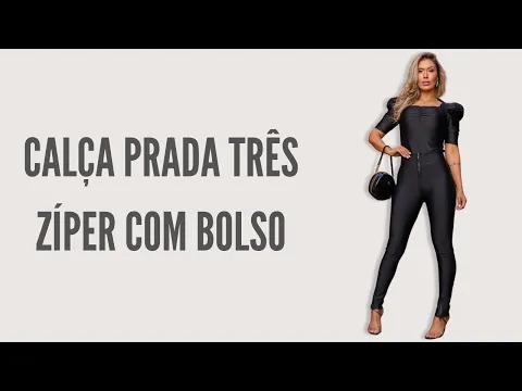 Download MP3 Calça Prada Três Zíper com Bolso